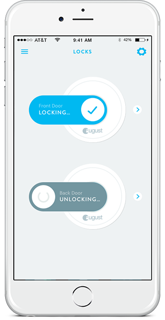 Wink + August Smart Lock