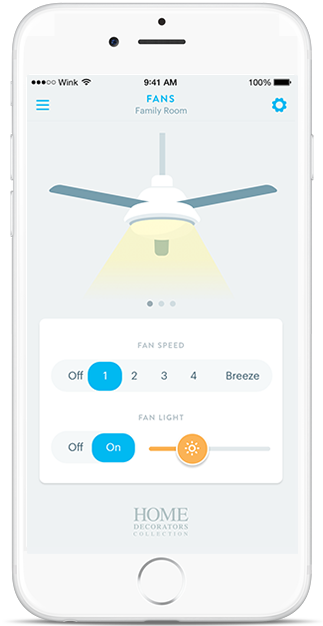 Wink Gardinier Wink Enabled Ceiling Fan Wink Gardinier Wink Enabled Ceiling Fan